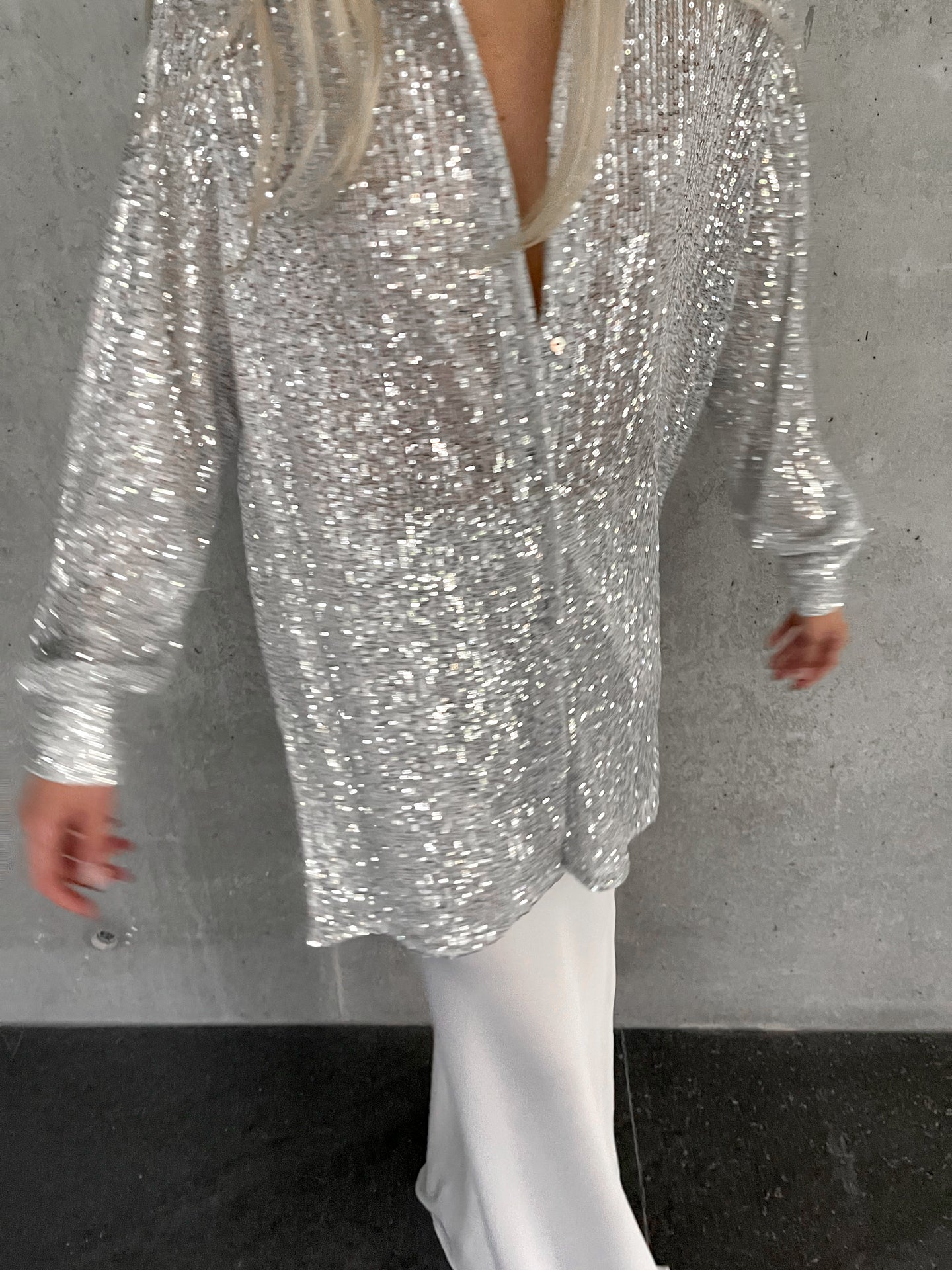 Sequin shirt